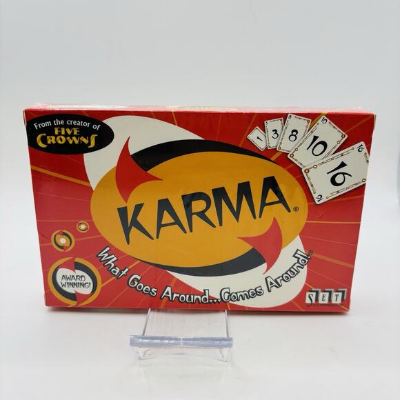 KARMA What Goes Around Comes Around Card Game NEW. Sealed! Fun Game! - Picture 1 of 6